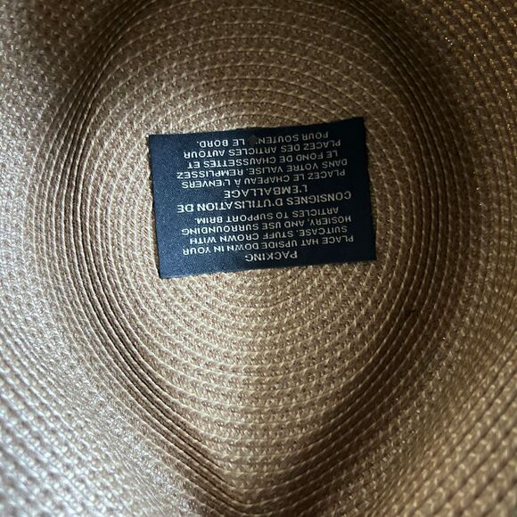 Eric Javits Squishee Instinct Wide Brim Summer Beach Vacation Hat Fedora - Picture 8 of 10